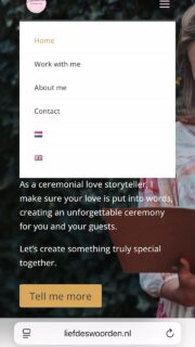 Yesssss it’s finally ready >>> my English website is live🇬🇧😍🩷 #ceremoniespreker #ceremony #weddingceremony #weddingseason #expatnetherlands